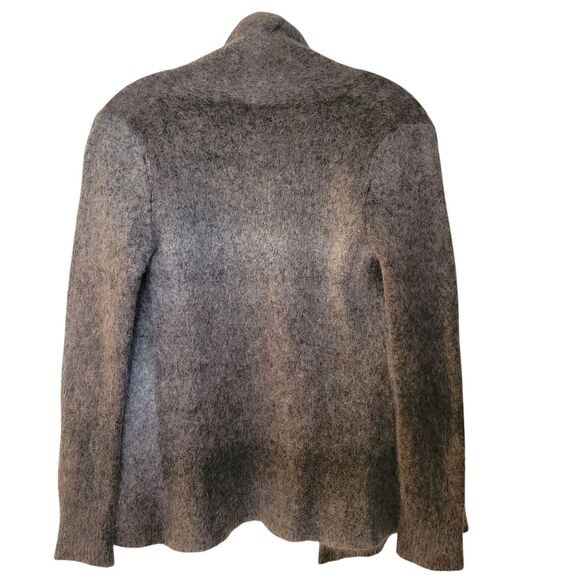 EILEEN FISHER MOHAIR TAN OPEN CARDIGAN PS - Picture 3 of 11